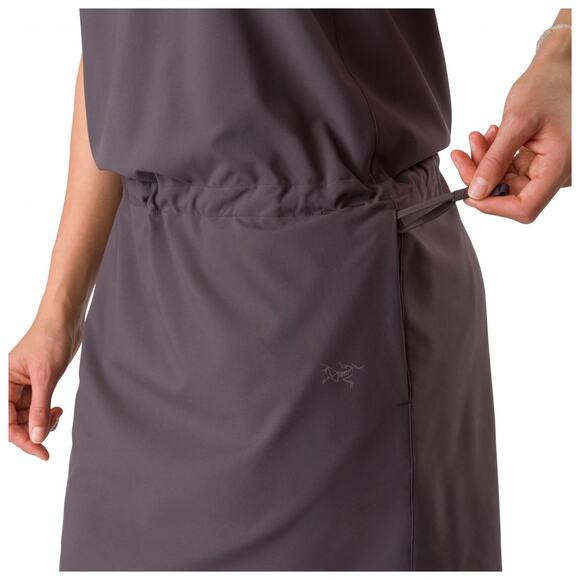 ARC'TERYX Eggplant Contenta Quick Dry Athletic Dress - Picture 3 of 11